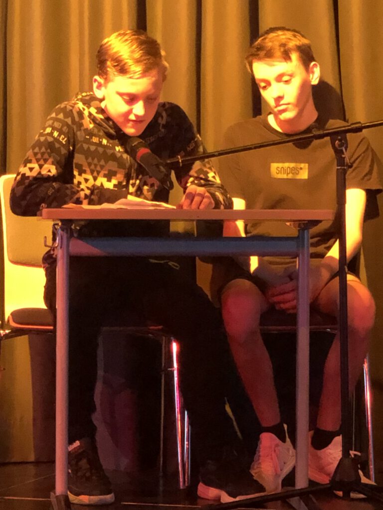 Ole Sonntag+Vincent Störk_Klasse 8G2_Bild v. Mirko Meyerding